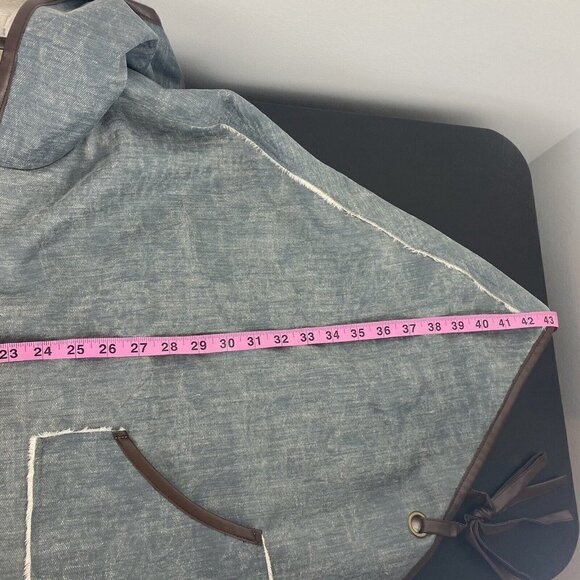 Hei Hei Anthropologie Women's Poncho Cape Hoodie Size S/M Oversized Reversible - Picture 5 of 7